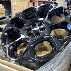 BRAND NEW 24” OEM 2026 Chevy Silverado Tahoe High Country Wheels GMC Yukon Sierra Escalade