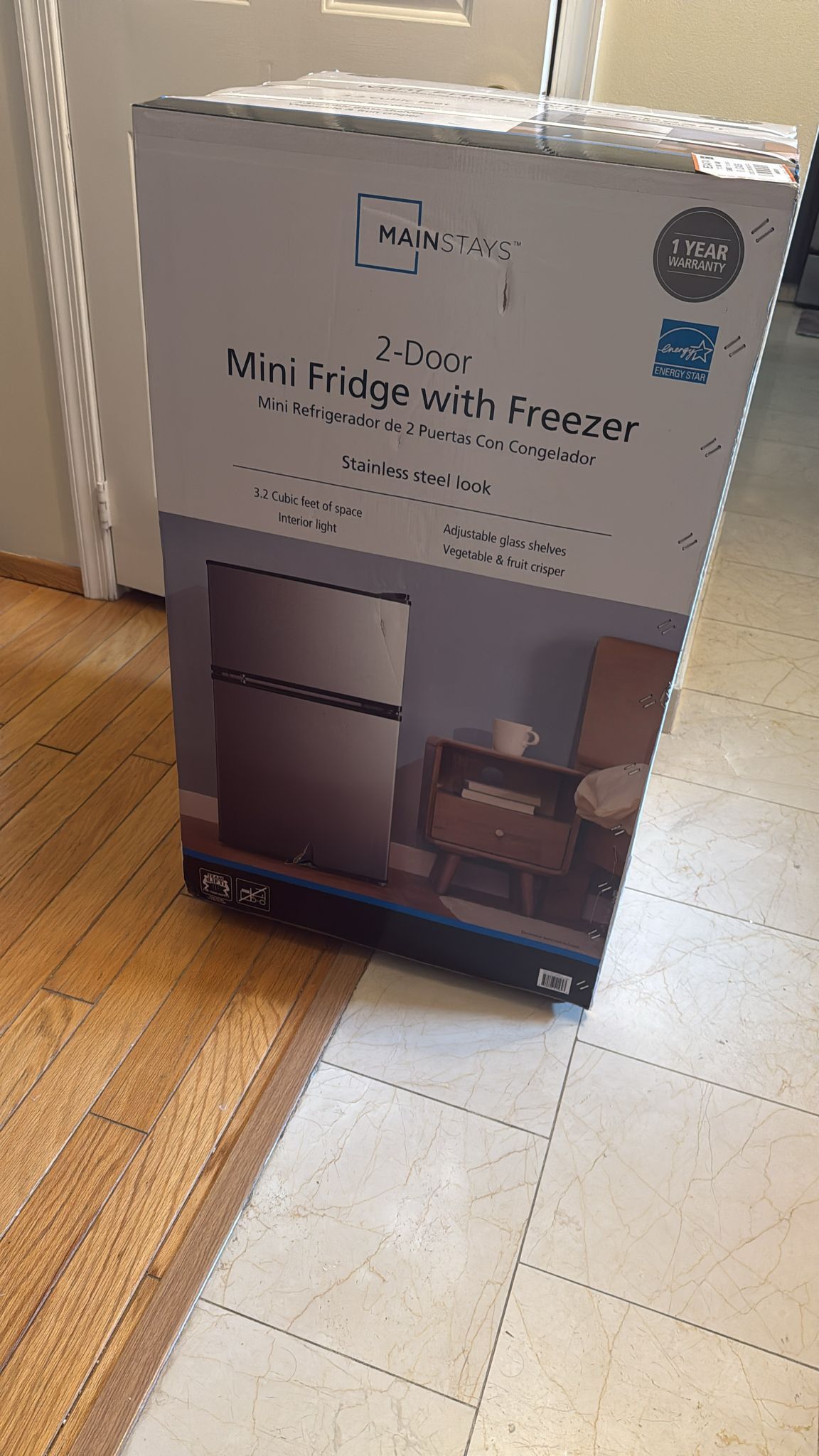Mini Fridge Mainstays - Brand New In A Box