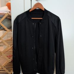 Zara Bomber Jacket Black - men's M (Brand New)
