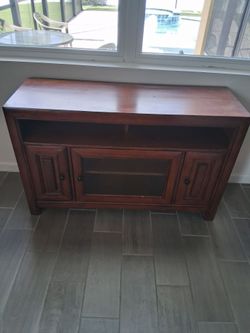 Wood Side Cabinet