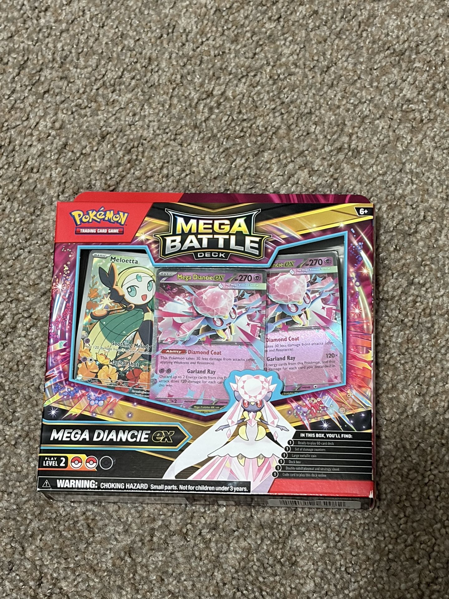 For Sale Pokemon Card Mega Battle Deck Diance EX