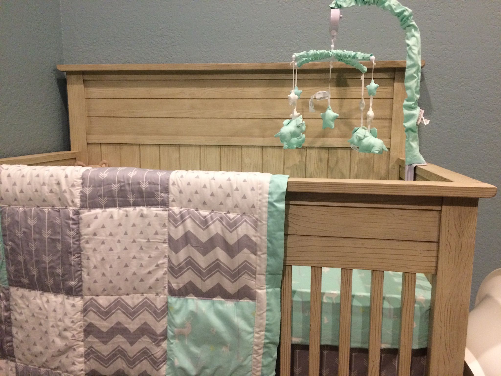 Bella Amore Channing 4 in 1 Convertible Crib Toddler Bed