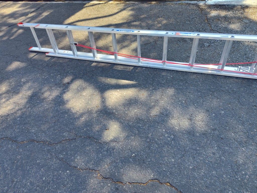Barely Used 24 Ft. Aluminum Ladder
