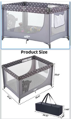 Portable Crib for Baby