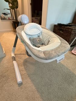 Ingenuity Anyway Sway Vibrating Portable Infant Baby Swing