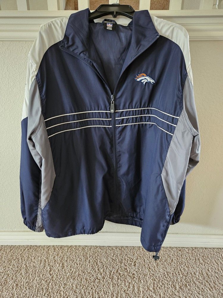 NFL APPAREL BRONCOs LIGHT WEIGHT JACKET