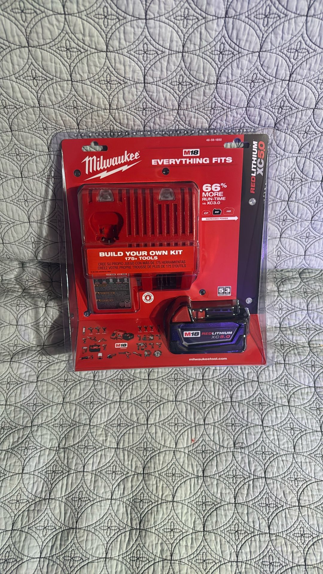 Milwaukee M18 Charger And Battery