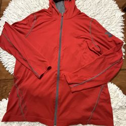 Underarmour men’s full zip hoodie sweatshirt  Large on tag