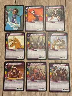 Avatar the Last Airbender TCG Lot of 75 (Katara, Zuko, Momo etc)