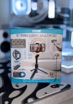 Bower - Ring Light Multipod - Black
