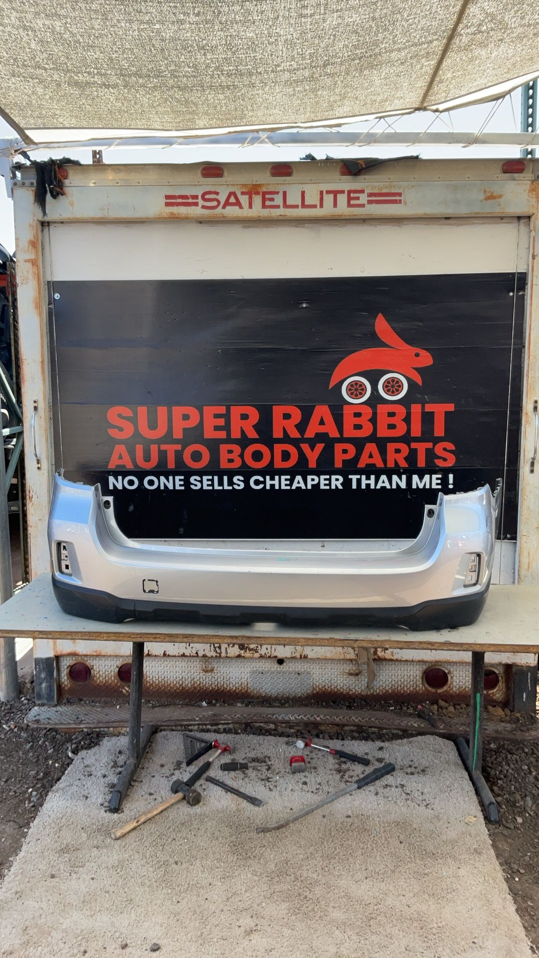 2015 Outback Bumper Rear OEM 2017