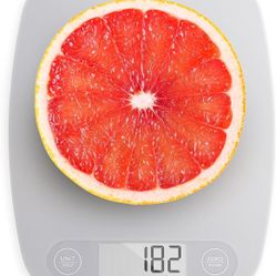 Food Scale - Digital Display Shows Weight in Grams