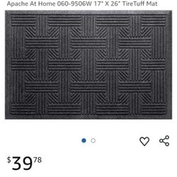 Floor carpet mat carpeta
16x27 in 
