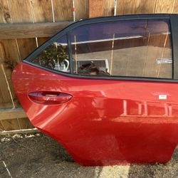 14-19 Toyota Corolla Right Side Rear Door 