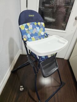 Cosco Foldable Baby High Chair, Highchair.