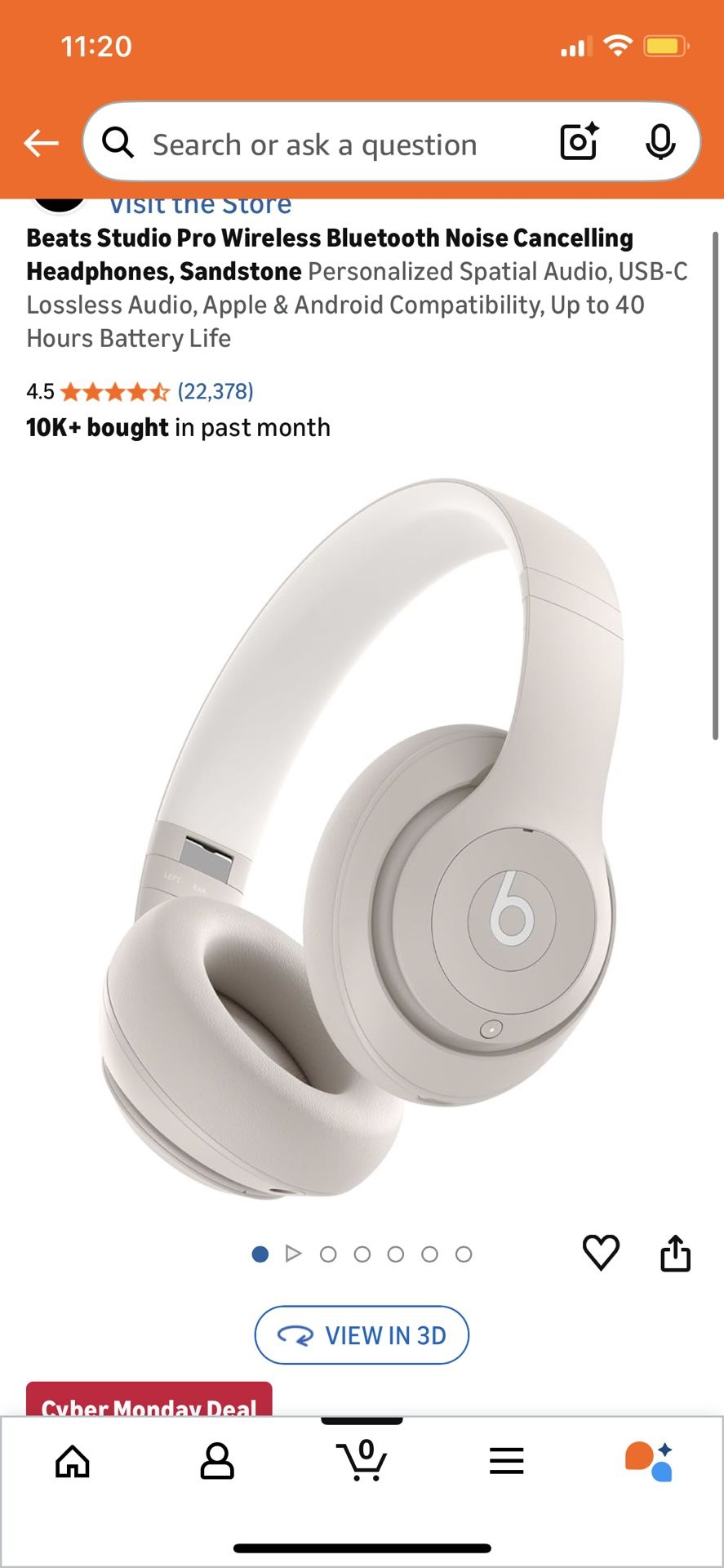 Beats Studio Pro Wireless Bluetooth Headphones
