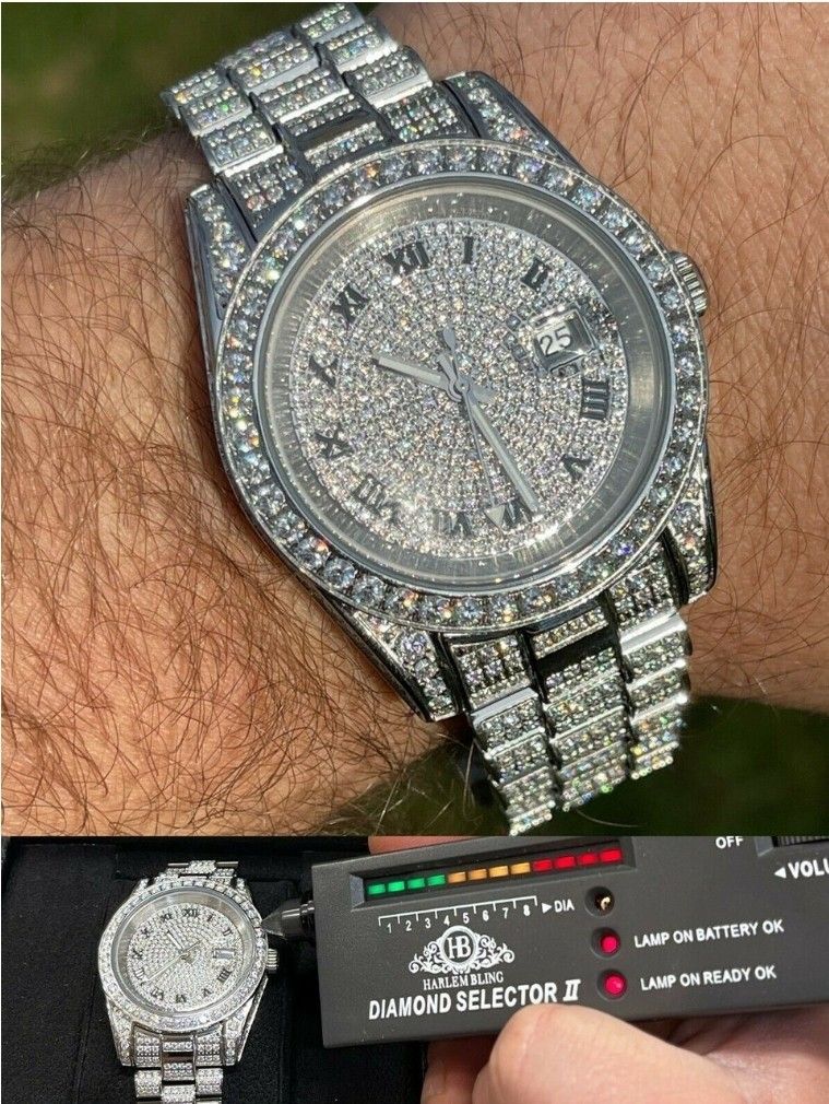 Mossinite Watch For Sale