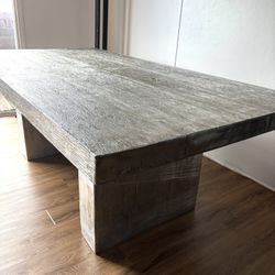 Rustic Elegant Dining Table 