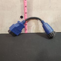 @CHV.   16 pin OBD adapter plug female to round female.