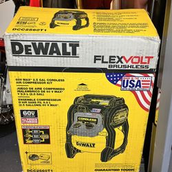 Dewalt 60volt Compressor With Battery