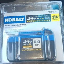 6ah Kobalt Battery Extended Run
