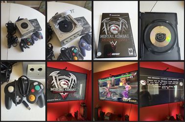Gamecube + Mortal Kombat Deadly alliance