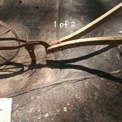 Antique Garden Pull Plow