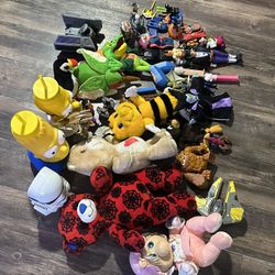 Lot Of Vintage And Modern Toys