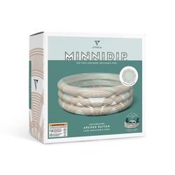 🏖️ Minnidip Signature Arched Rattan Luxe Inflatable Pool
