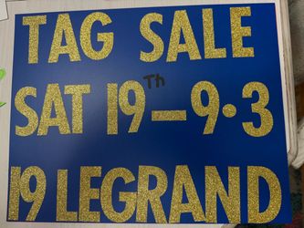 Multi-family Tag Sale
