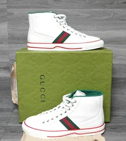 Gucci Tennis 1977 High White Size 10