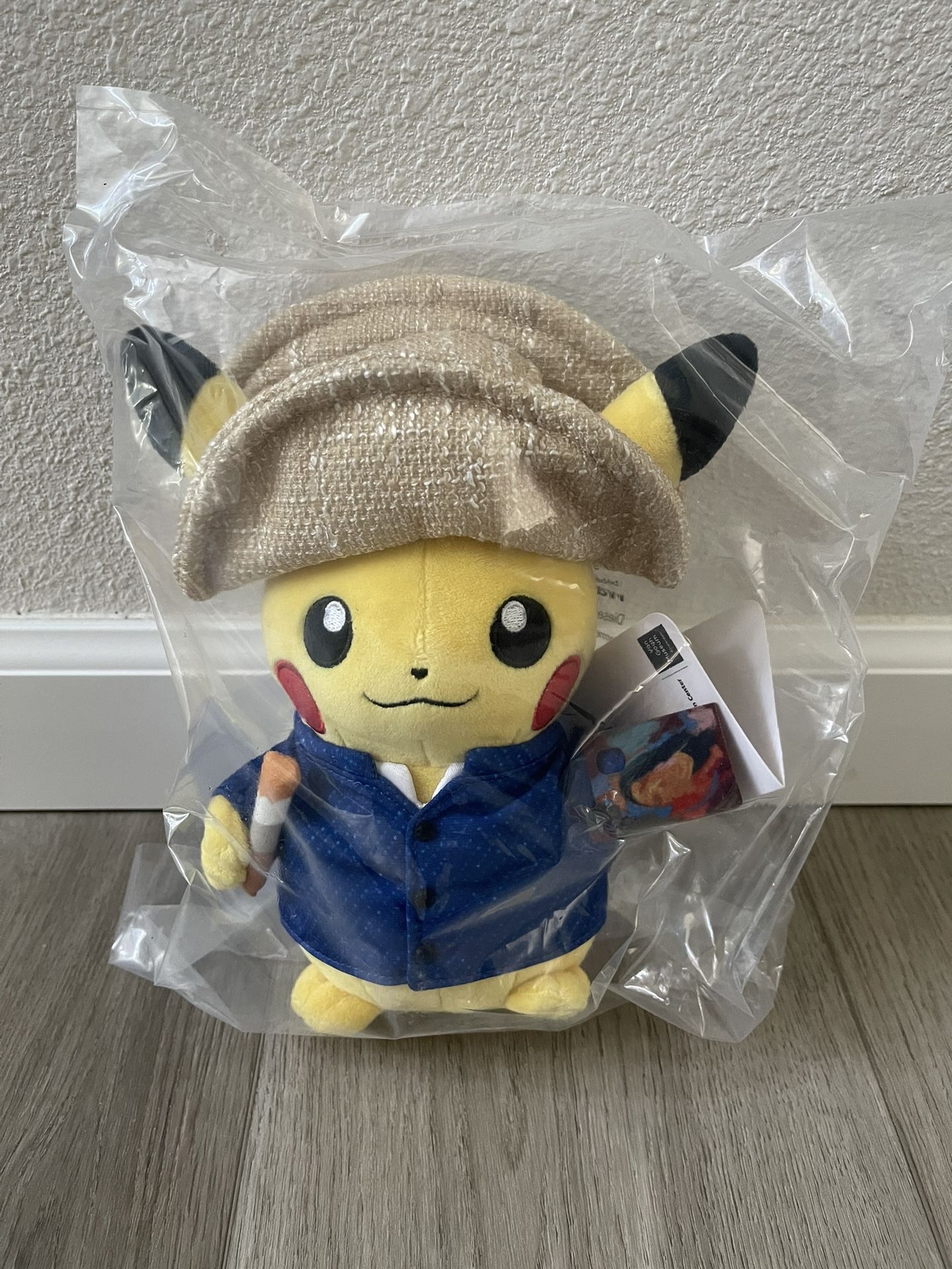 Pokémon Center × Van Gogh Museum: Pikachu Plush - 7 ¾ In. NEW/SEALED