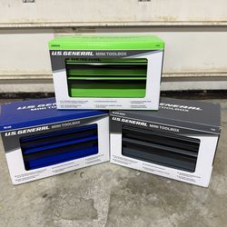 U.S. General Mini Steel Toolbox