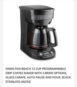  electric coffee maker Hamilton 