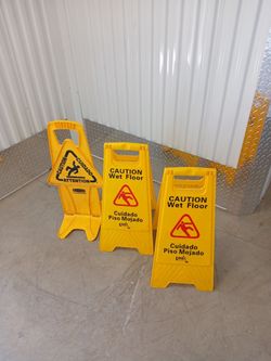 Caution  Wet Sings