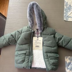 NWT Baby Puff Coat Size 6-9 Months