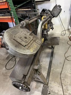 Wells horizontal bandsaw