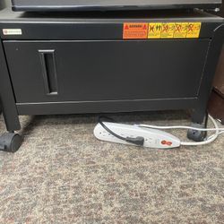Bretford C15-BK Printer Stand With Cabinet