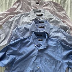 Men’s Kirkland Dress Shirts – Size 16-16.5 / 32-33