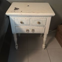 white drawer