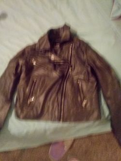 Girls leather jacket
