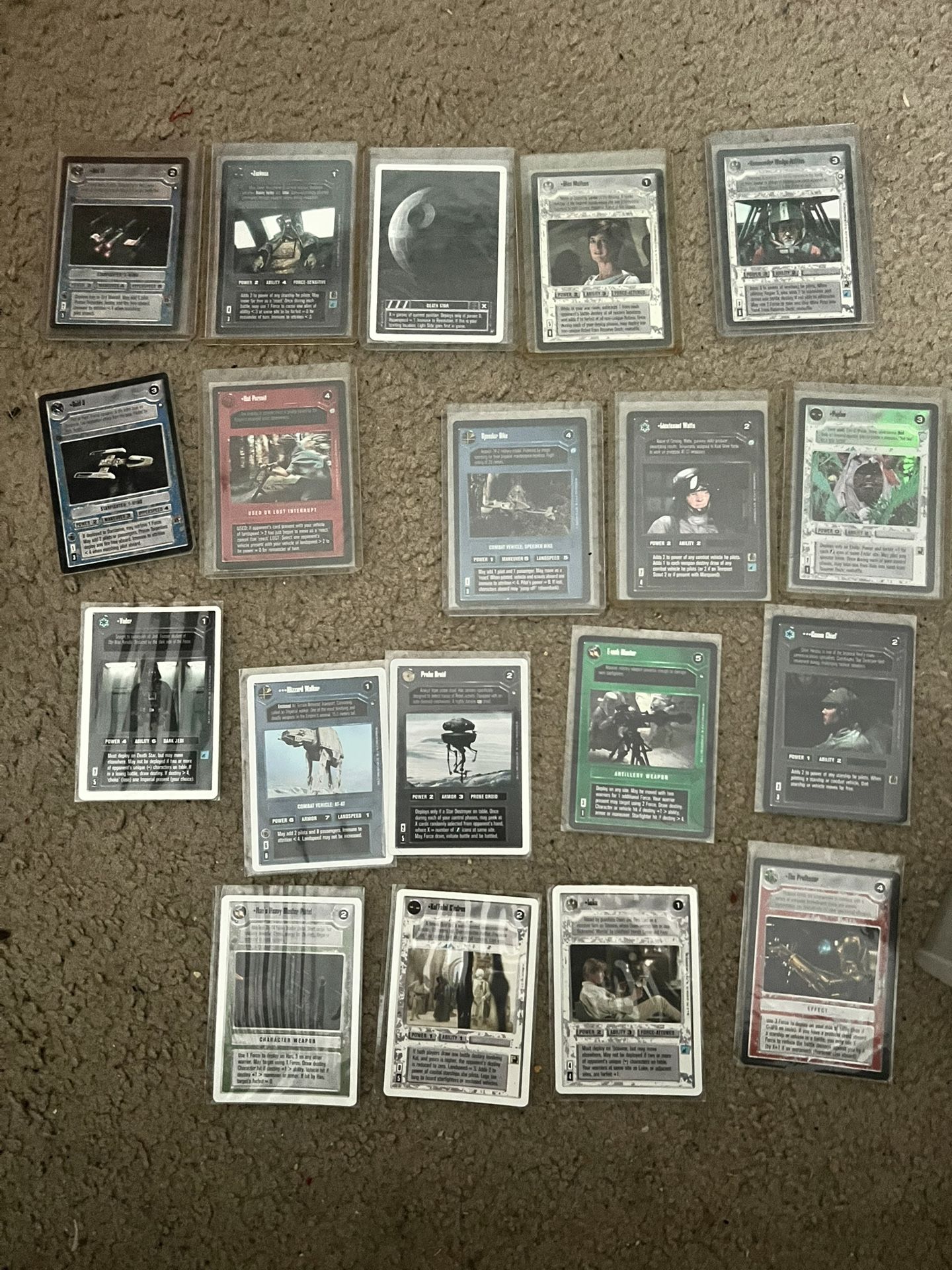 Star Wars Cards Lot