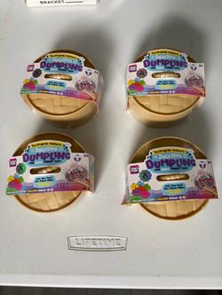 Squishy Dumpling Mystery Fidget Toy – 4 Pack