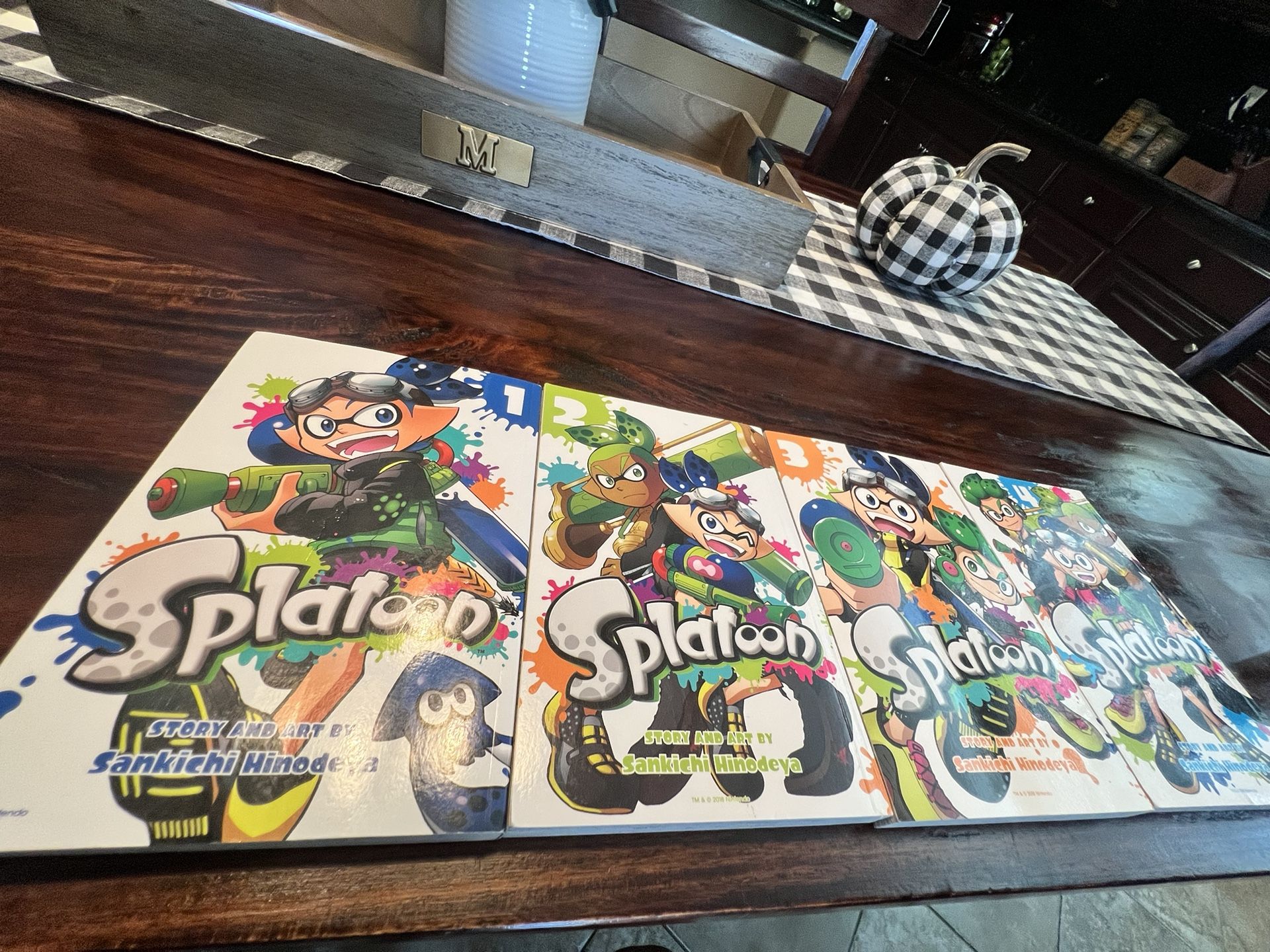 Splatoon: The Manga! Volume 1-4