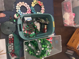 Holiday decorations! Christmas, Easter, and Valentine’s Day