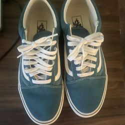 Blue Vans 