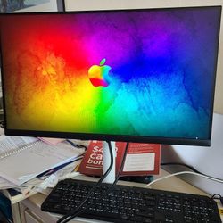 Dell IPS monitor 22 inch, full HD,  with cables, 