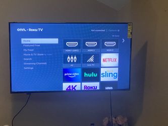 On 50” Smart TV