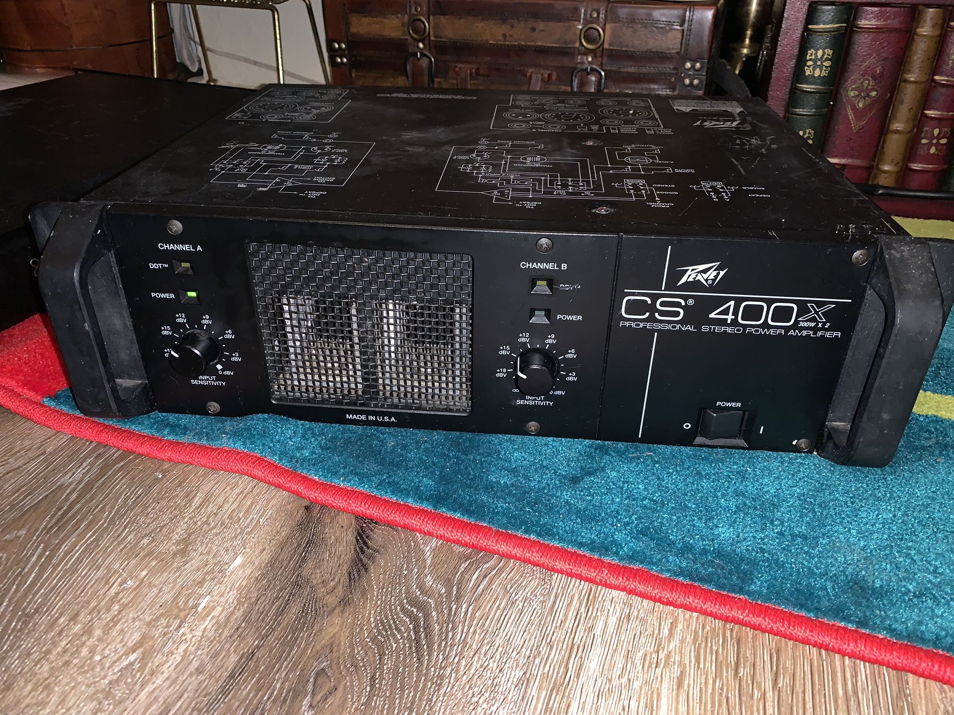 Peavey CS400 X Professional Stereo Power Amplifier
