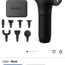 Massage gun with case